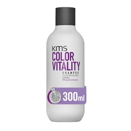 KMS ColorVitality Shampoo for Coloured Hair, 300ml, Color Protection, Shine, Hydration, with Upcycled Pomegranate, Vegan Formula