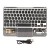 Bluetooth Keyboard Multifunction Ultra Slim Rechargeable Backlight RGB Tablet Keyboard