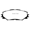 EBC for 2006-08 Toyota RAV 4 2.4 Greenstuff Front Brake