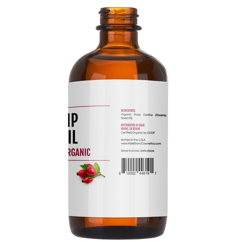 Kate Blanc Cosmetics Rosehip Oil for Face & Softer Glowing