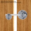 Zinc Alloy Door Lock Bolt Vacant Engaged Privacy Indicator Lock