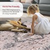 nuLOOM Sasha Machine Washable Medallion Ultra Thin Runner Rug, 2'