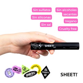 SHEET - Serum de crecimiento para pestañas y cejas. Aumenta el largo y densidad de pestañas y cejas - 5 ml