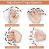 Norhogo Guitar Finger Extension Sleeves, Finger Trainer, Beginner Instrument, Exercise