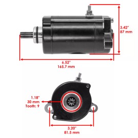 Caltric Starter & Solenoid Relay for Yamaha XL760 Xl 760 Wave Runner 1998 1999 New