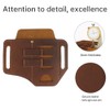 SSDH Tactical Tool Belt Multifunctional Leather Tool Belt Key Flashlight
