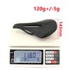 QIKU Super Lightweight Carbon Fibre Saddle 3K Cushion Black (240-143)