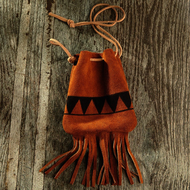 Realeather Suede Leather, Medium Brown