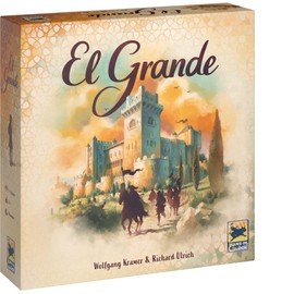 Hans im Glück El Grande Board Game - Engage in Medieval Intrigue in 15th Century Spain! Area Control Strategy Game for Kids & Adults, Ages 12+, 2-5 Players, 90 Min Playtime