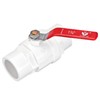 sourcing map Ball Valve, 40mm ID PVC Socket End Shut