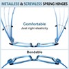 GUD Huge Butterfly Reading Glasses With Screwless Spring Hinge Metalless