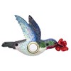 Waterwood Hand Painted Hummingbird Doorbell - Wired & Illuminated Push