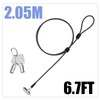 I3C Laptop Lock for N17 Dell Laptop, Keyed Laptop Cable