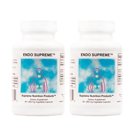 Supreme Nutrition Endo Supreme, 90 Pure Suma Root Vegetarian Capsules (Pack of 2)