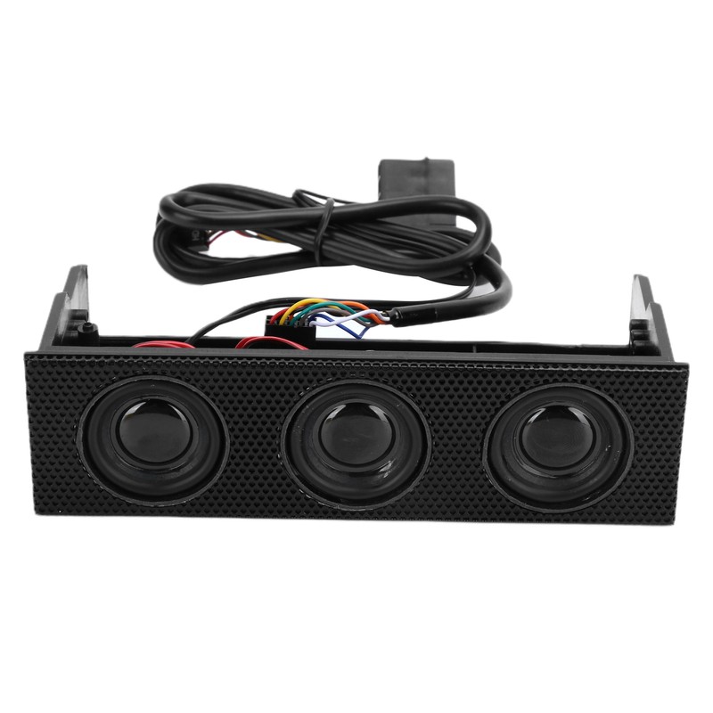 PC Front Panel Speaker Stereo Surround Computer Case Builtin Mic