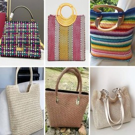 Leliafleury 4Pcs Crochet Bag Bottom Base 22x10cm PU Leather Bottom Oval Bag Bases for Handbag Shoulder Making, Sliver