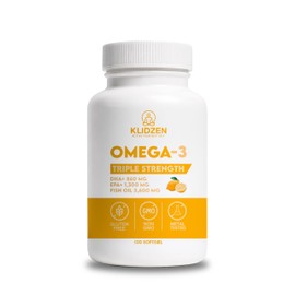 Omega 3 3600 mg con EPA 1300 mg y DHA 860 mg, para Cuerpo y Mente Activa | Aceite de Pescado Sabor Limón Sin Regusto ni Reflujo | Non-GMO, Sin Gluten,