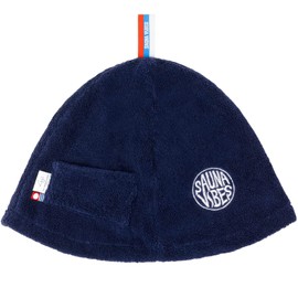 SAUNA VIBES Sauna Hat, Available in 11 Colors, Popular with Women, Prevents Blurring of Hair, Prevents Damaging of Hair, Imabari Towel, Key Pocket, Men's, Women's, Sauna Vibes, navy