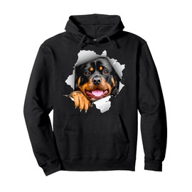 Cute Rottweiler Design For Men Women Rottie Rottweiler Lover Pullover Hoodie