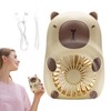 Cute Handheld Fan - Handheld Electric Capybara Fan | 3-Speed