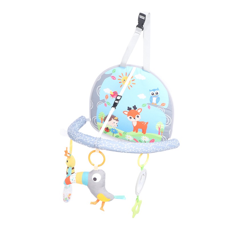 Baby Car Backseat Toy Adjustable Safe Educational Car Travel Newborn