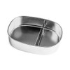 Brotzeit Duo Lunch Box with Stainless Steel Dividers 100% BPA