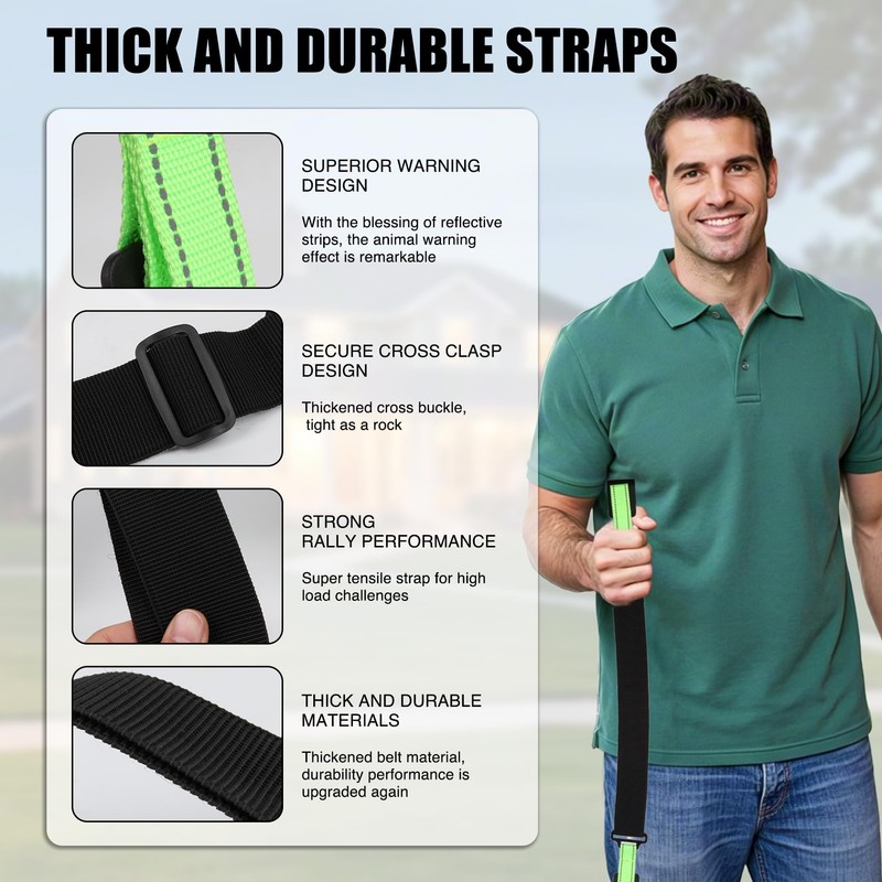 Trash Can Locks for Animals, 2 Pack Adjustable Garbage Can