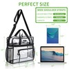 MAY TREE Clear Bag for Stadium Events 12×6×12 Clear Tote