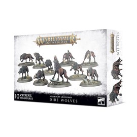 Warhammer Age of Sigmar Soulblight Gravelords Dire Wolves 91-45