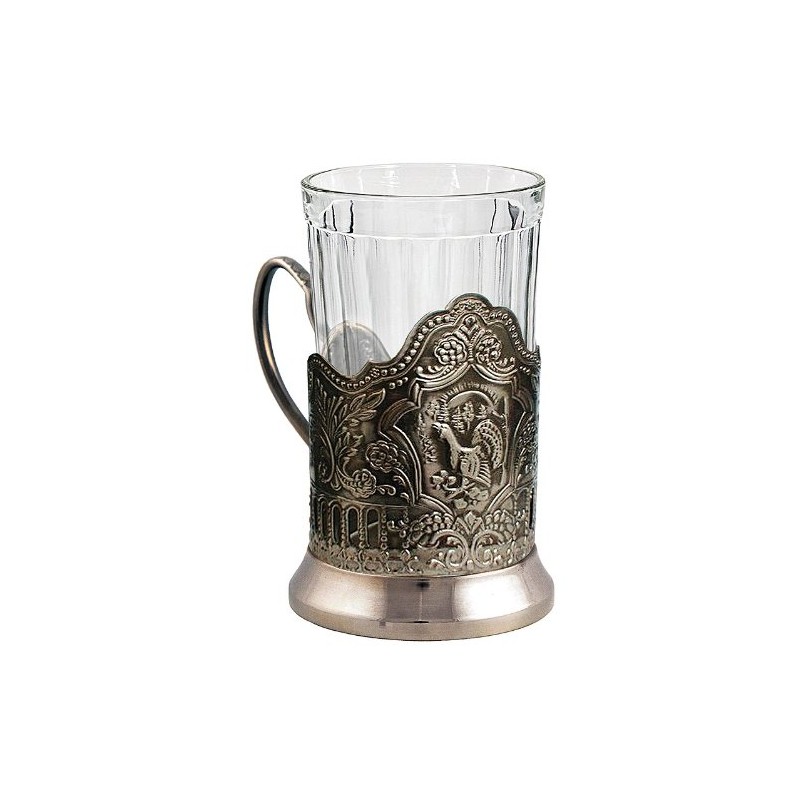 Drinking Glass Holder Podstakannik "Wood Grouse"