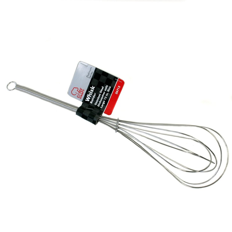 Chef Craft Classic Whisk, 12 inch, Stainless Steel