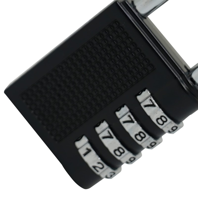 Dapetz ® 4-Digit Combination Padlock Resettable Coded Lock for School
