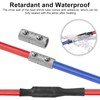 Linkstyle 4PCS 4 Gauge Wire Splice Connectors, 4 Gauge Battery