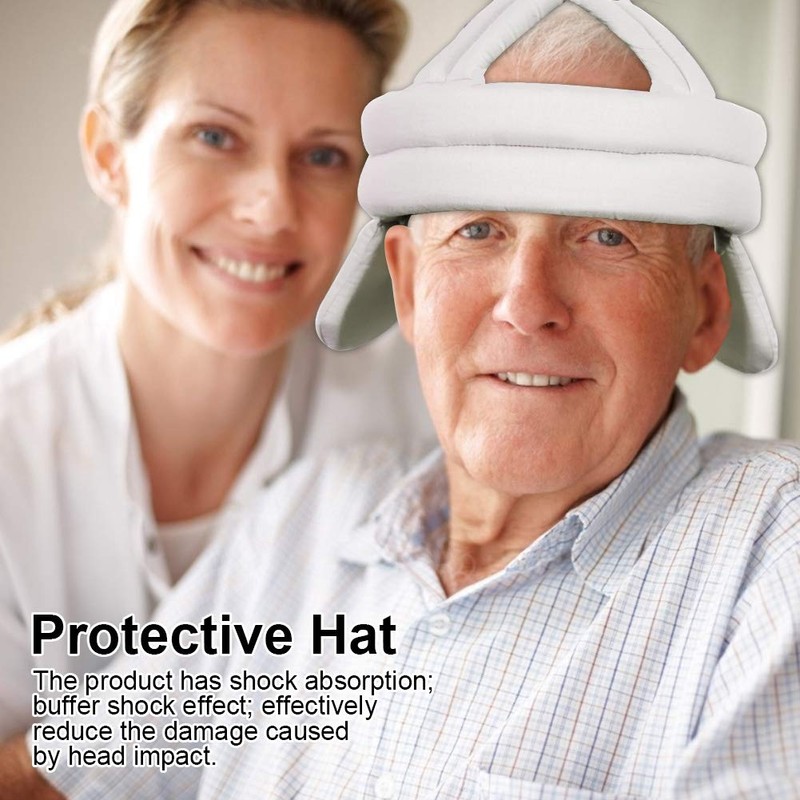 Elder Protective Hat, Anti-Fall Head Protection Helmet, Head Protection for