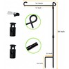 Garden Flag Stand Premium Garden Flag Pole Holder for All