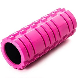 BRAGAIN4ALL High Density Foam Roller Massager for Deep Tissue Massage Portable Design for Muscle and Myofascial Trigger Point Release Acupressure Recovery (Pink)