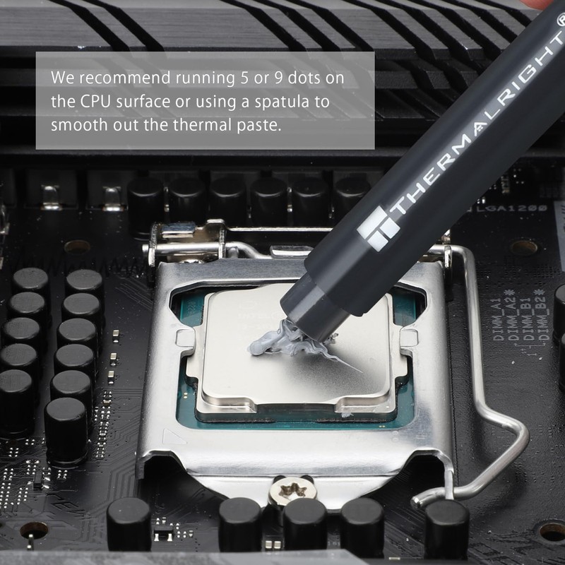 Thermalright TF7 8g Thermal Paste Compound for CPU/GPU/All Coolers,Thermal Conductivity