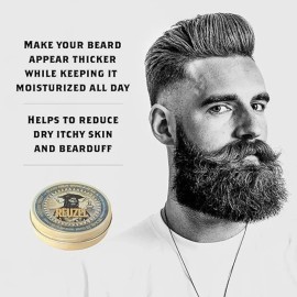 Kit 3 Bálsamo Para Barba Wood & Spice Gruesa/humectada 35g