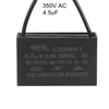 BOXONLY CBB61 4.5uF Ceiling Fan Capacitor 350V AC 40/85/21 ±5%