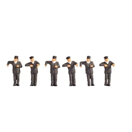 Macchinisti di locomative a Vapore 6 Personaggi Ho