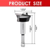 Mollom 2-1/8" (54mm) Forstner Drill Bit for Precise Woodworking with