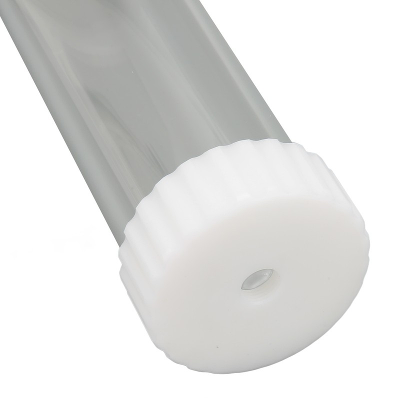 Water Cooling Transparent Cylindrical Tank 60mm Outside Diameter Rapid Cooling