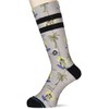 Stance Crew Surfing Monkey Socks (Medium, Grey)