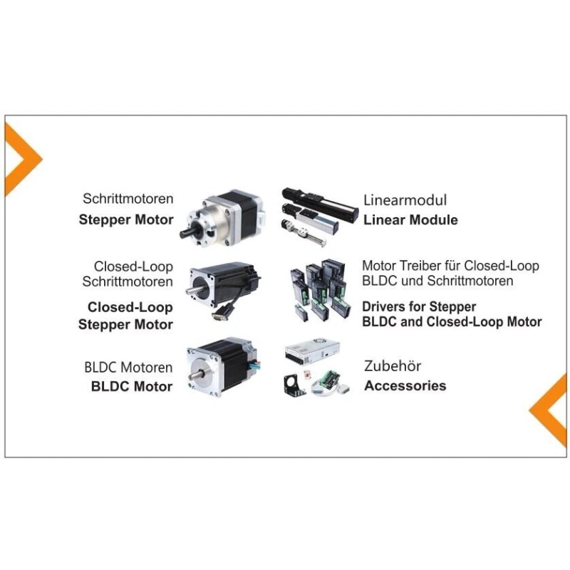 Wantai Motor Wholesale-CNC 1PC Nema23 Stepper Motor 270oz-in,3A ,4-leads,57BYGH627