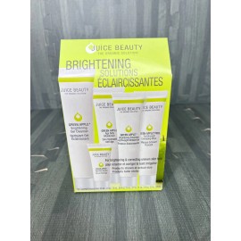 Juice Beauty Organic Vegan Brightening Solutions Cream 5 Pc Kit NIB