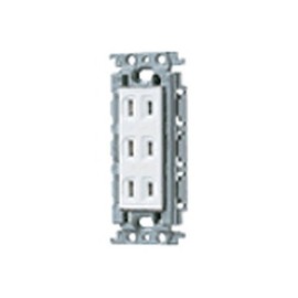 Panasonic (Panasonic) Cosmo Wide Embedded Triple Outlet wtf13034wk