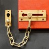 TERF® Heavy Duty Door Chain Polished Brass Internal and External
