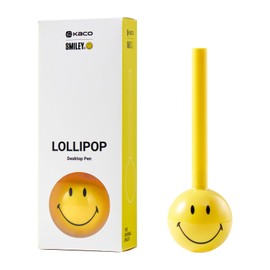 Kaco Lollipop 1 Piece Gel Pens Desktop Pen with Black Ink, 0.5 mm Fine Point, Funny Pen Office Stationery Holiday Idea