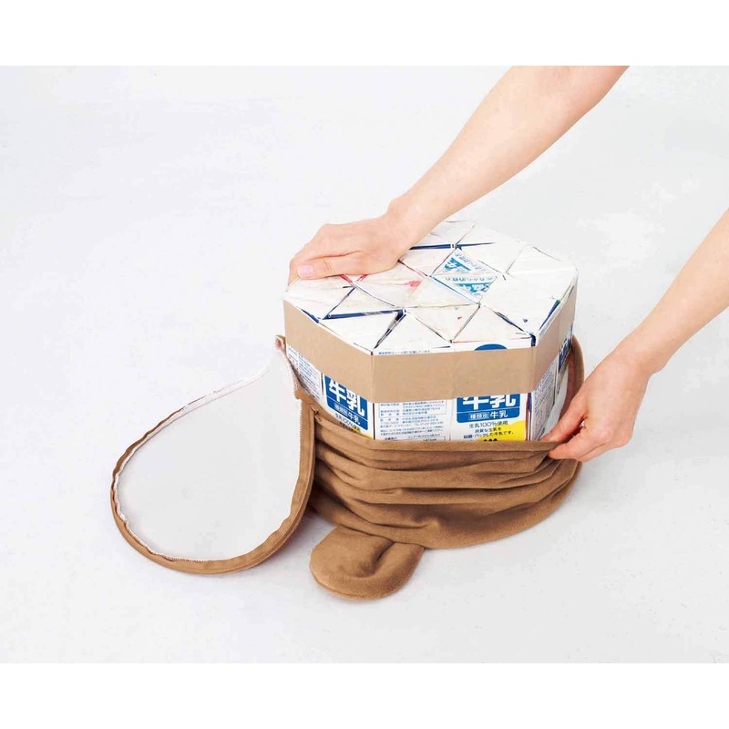 Cogit Bear Milk Pack Chair Cover, Diameter 11.8 x Height
