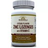 WINDMILL ZINC LOZENGES W/ VIT C HONEY LEMON 60CT